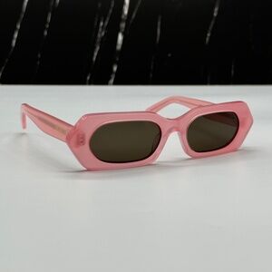 NEW CL40243I 72J CELINE PINK GREY GEOMETRIC WOMEN CELINE SUNGLASSES